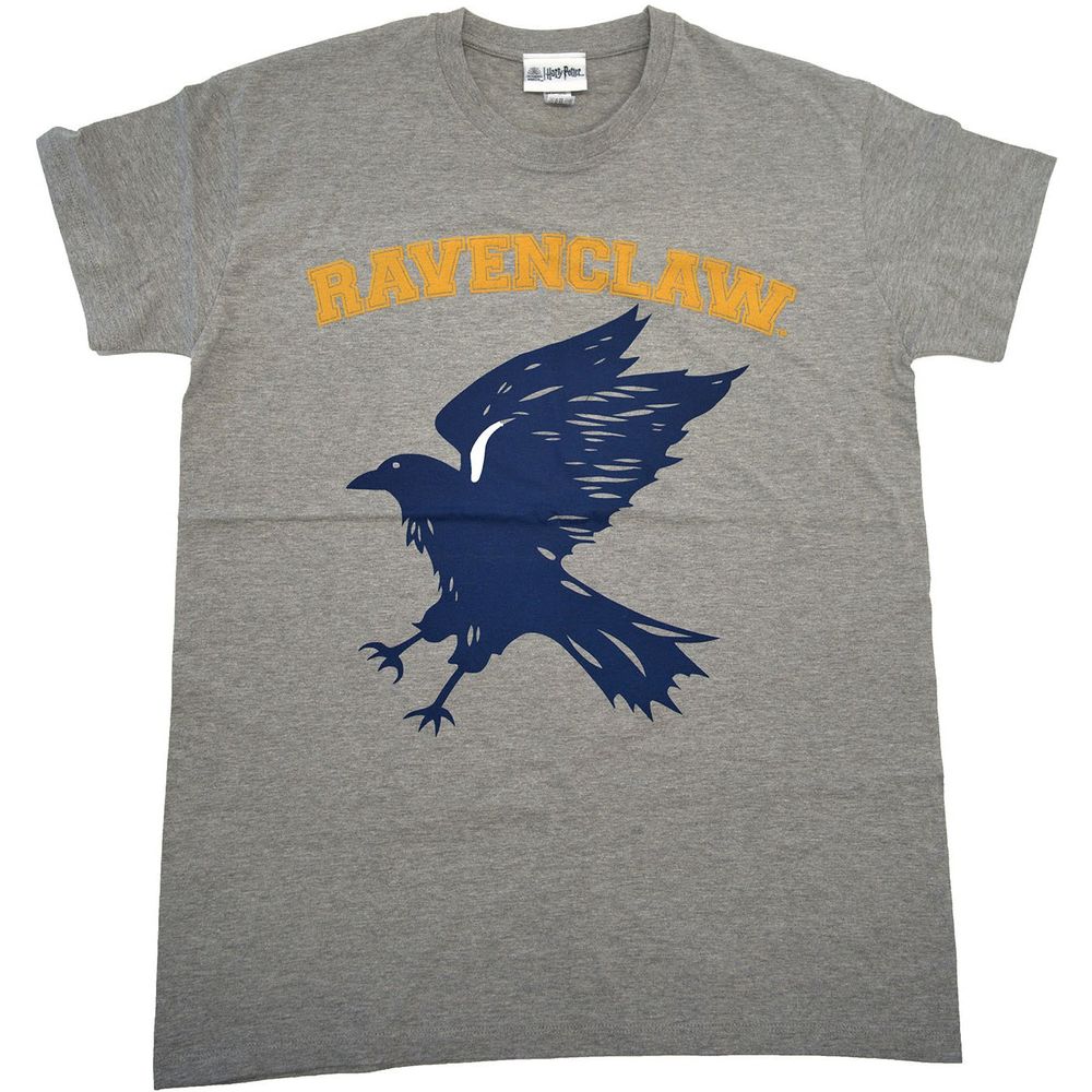 Rubies Ravenclaw University Grey Reverse Harry Potter Unisex Xl T-Shirts