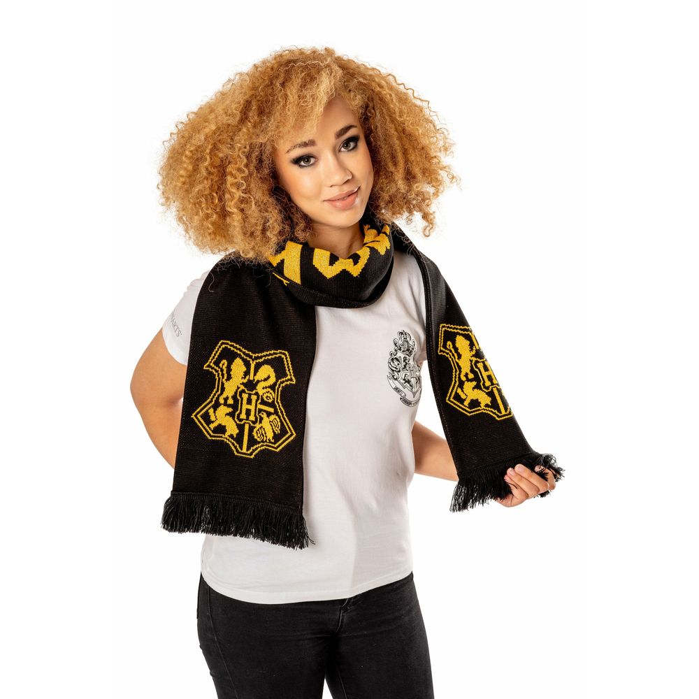 Rubies Hogwarts Reverse Gold Harry Potter Long Length Scarf Kostümzubehör für Unisex