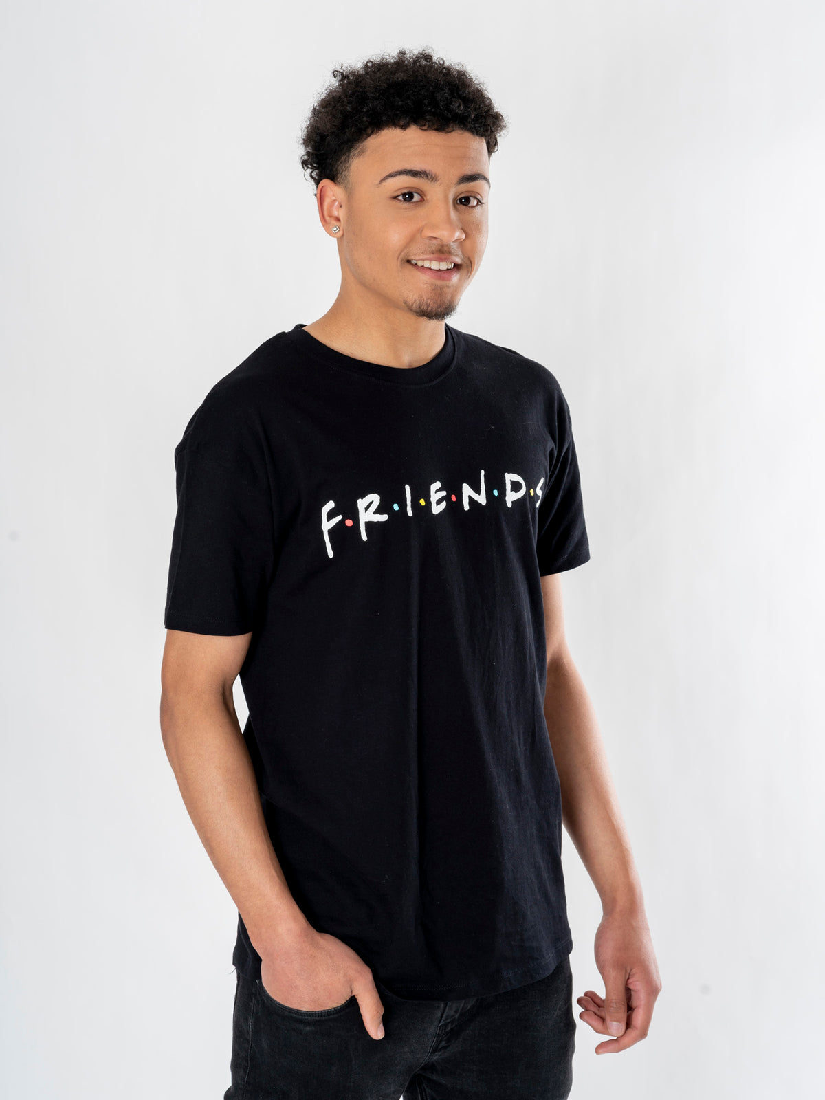 Rubies Friends Mens Black How You Doin? T-Shirt T-Shirts für Unisex