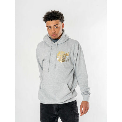 Rubies Harry Potter Unisex Grey Marl Gryffindor Zodiac Hoodie Hoodies