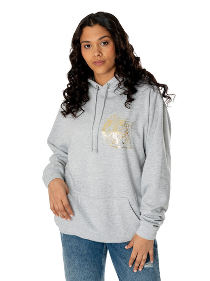 Rubies Harry Potter Unisex Grey Marl Hufflepuff Zodiac Hoodie Hoodies