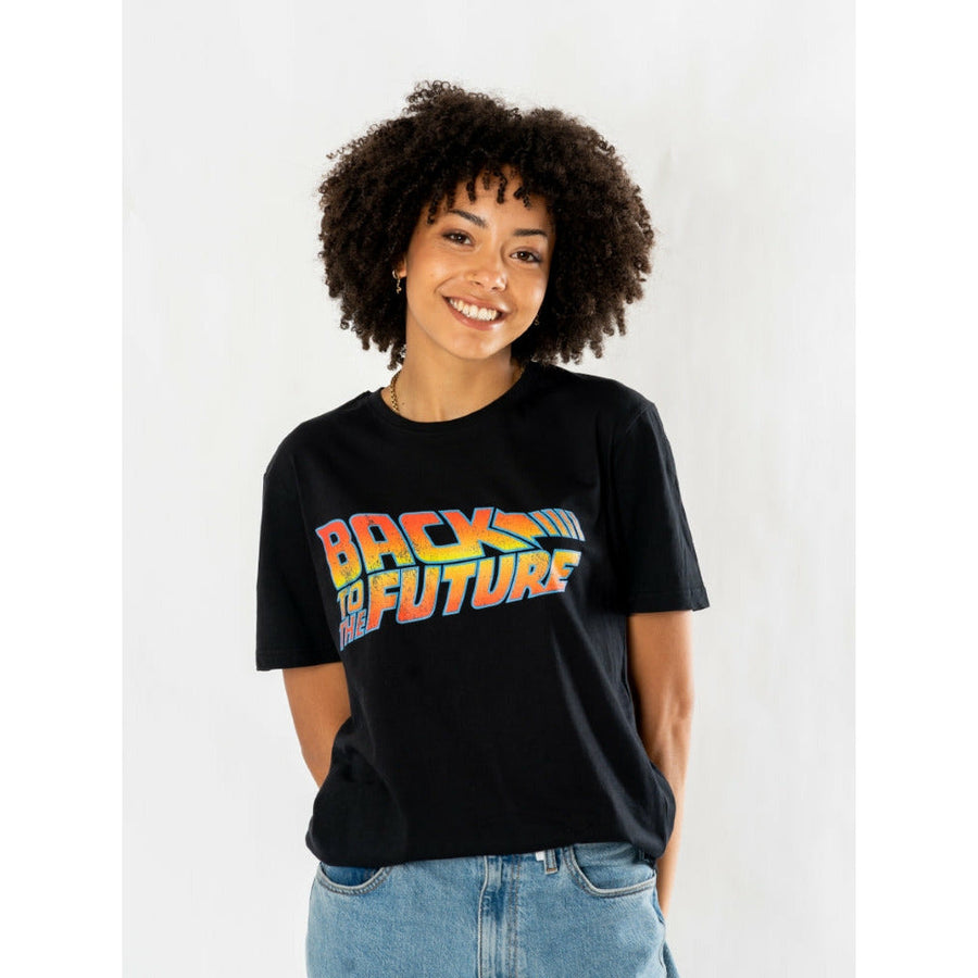 Rubies Back to the Future Logo T-Shirt Unisex Groesse M