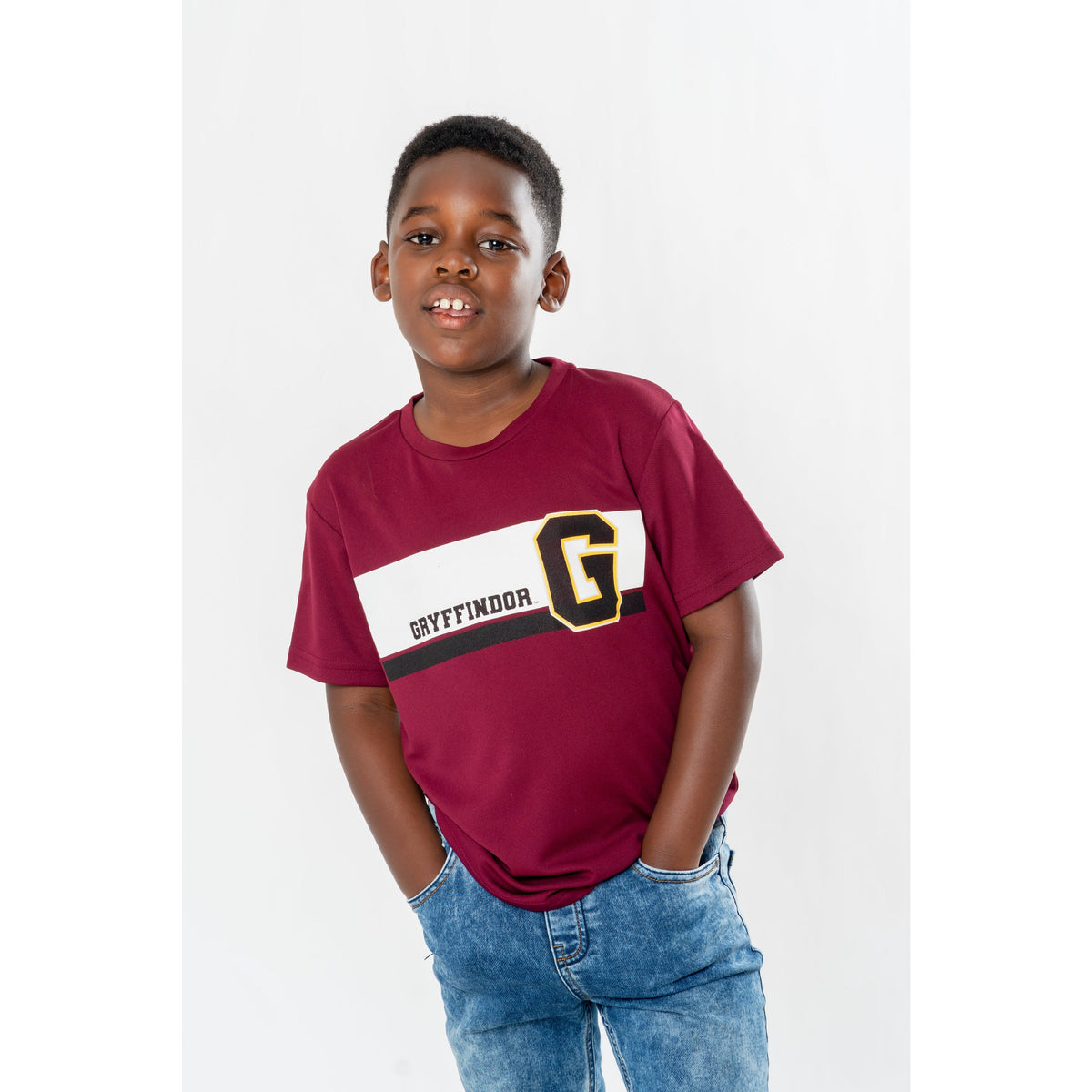 Rubies Harry Potter Gryffindor Kids T&F T Shirt (5-6) T-Shirts für Unisex