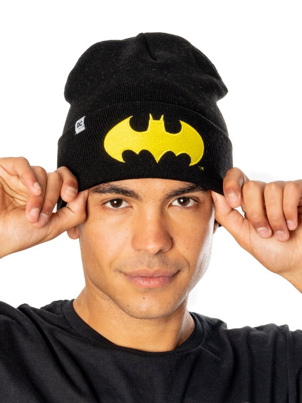 Rubies Batman Classic Beanie als Batman-Kostümzubehör – Seitenansicht