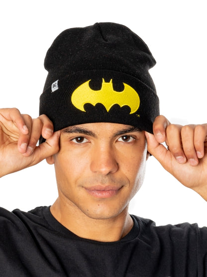 Rubies Batman Classic Beanie als Batman-Kostümzubehör – Seitenansicht