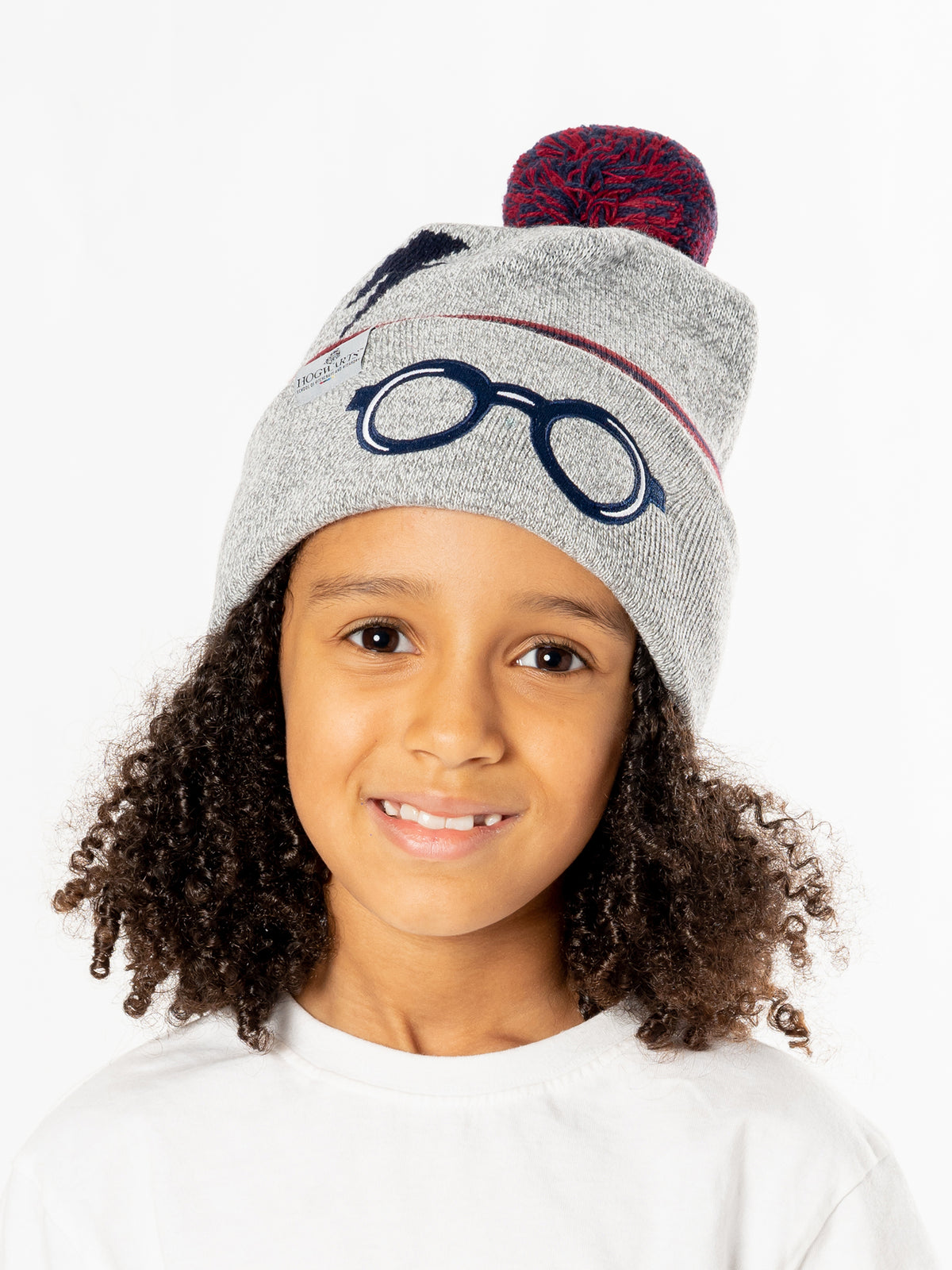 Harry Potter Beanie von Rubies als Kostümzubehör – Seitenansicht