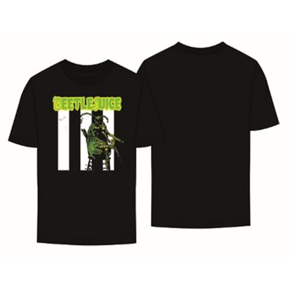 Rubies Beetlejuice Adult Unisex Black Beetle T-Shirt T-Shirts