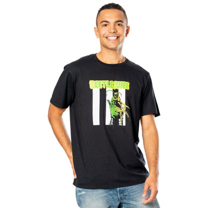 Rubies Beetlejuice Adult Unisex Black Beetle T-Shirt T-Shirts