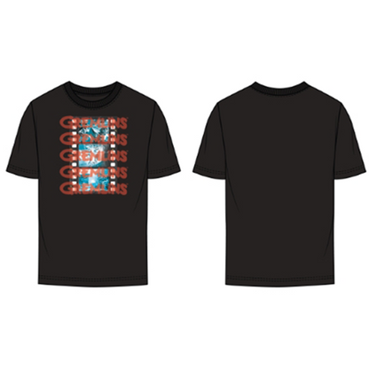 Rubies Stripe Gremlins Adult Unisex Evil Reel T-Shirt T-Shirts