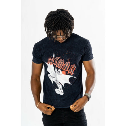 Rubies Batman Rock Acid Wash T-Shirt für Unisex – Produktansicht