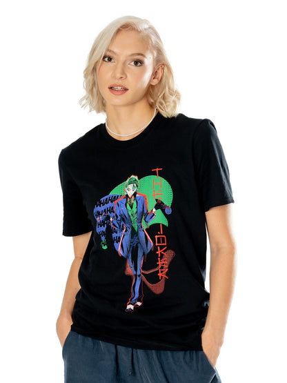 Rubies Joker Black Adult Anime Red Light T-Shirt T-Shirts für Unisex