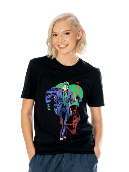 Rubies Joker Black Adult Anime Red Light T-Shirt T-Shirts für Unisex