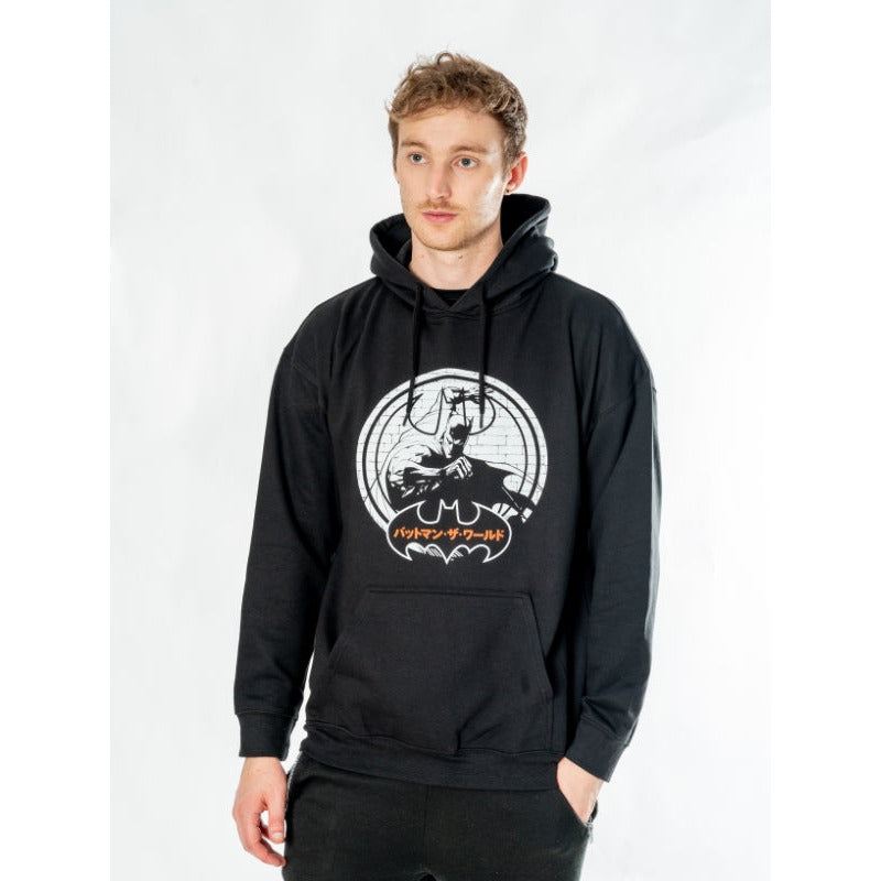 Rubies Batman Black Adult Anime Wall Hoodie Hoodies & Sweatshirts für Unisex