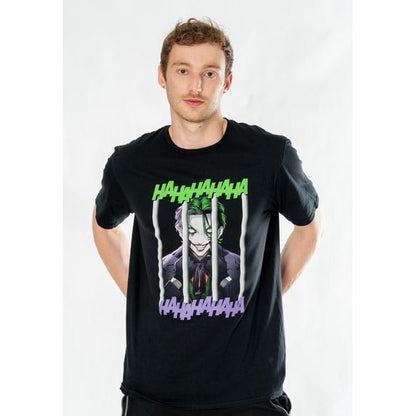 Rubies Joker Black Adult Anime Smile T-Shirt T-Shirts für Unisex