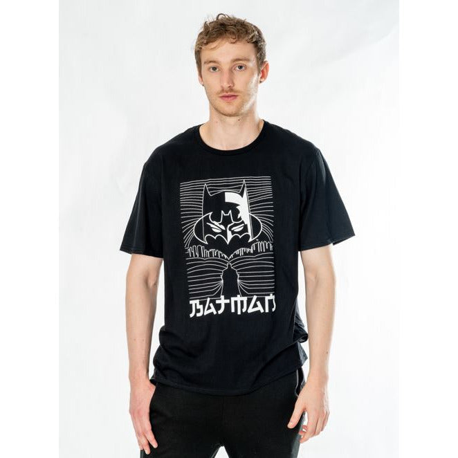 Rubies Batman Black Adult Anime City T-Shirt T-Shirts für Unisex