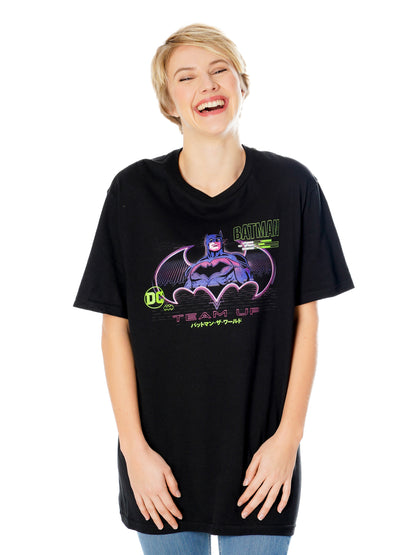 Rubies Batman (DC) Batman Anime Matrix Grid Tshirt T-Shirts für Unisex