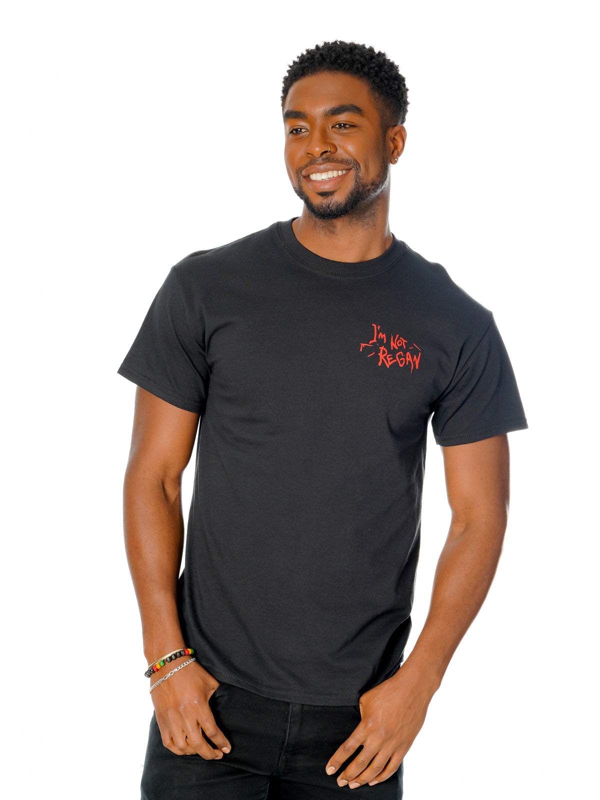The Exorcist T-Shirt «Exorcists Excellent Day» von Rubies – Seitenansicht