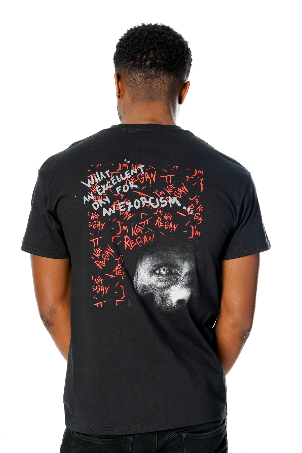 The Exorcist T-Shirt «Exorcists Excellent Day» von Rubies – Verpackung
