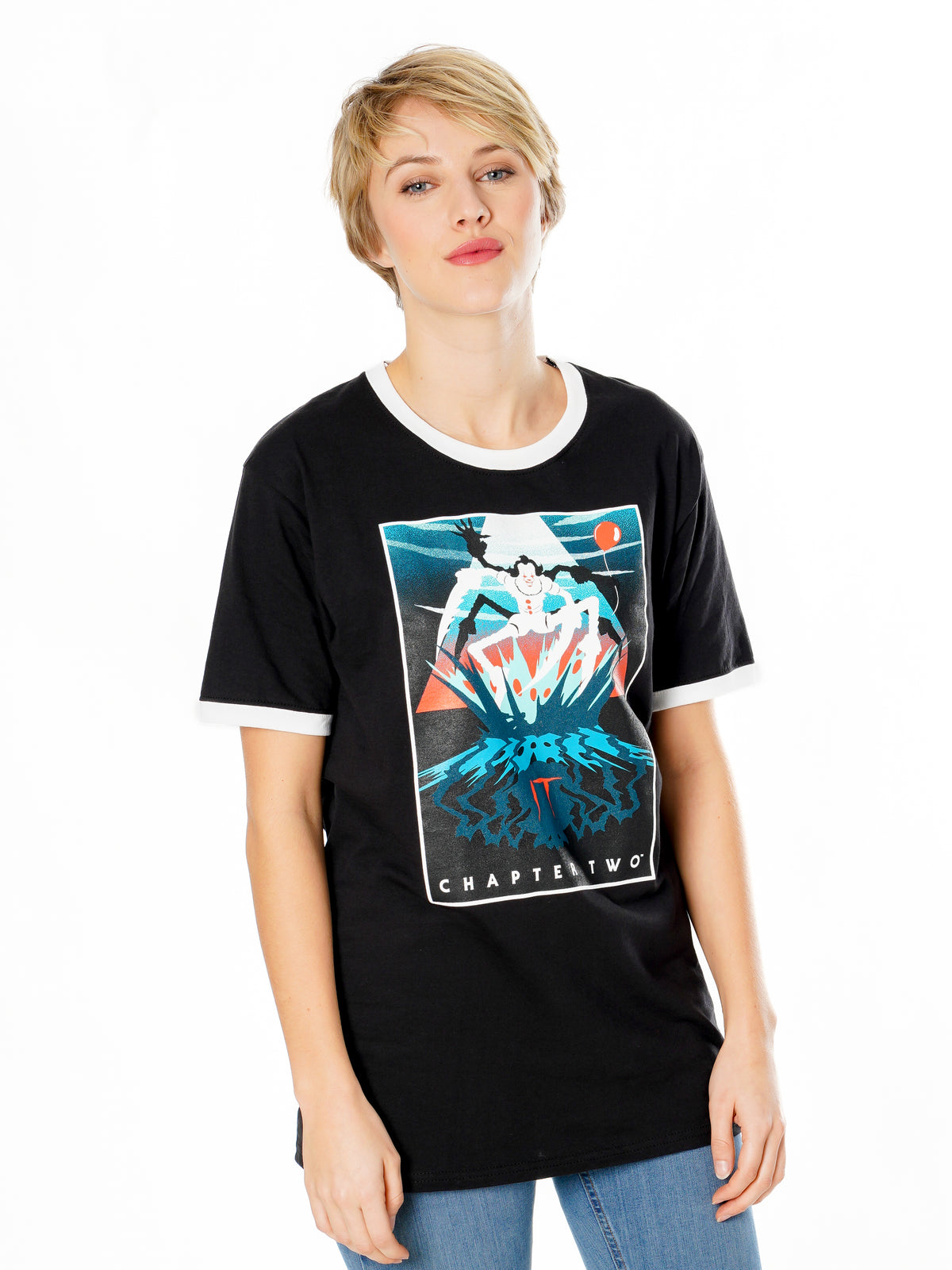Rubies IT Pennywise Vintage Sewer Monster T-Shirt für Unisex – Verpackung
