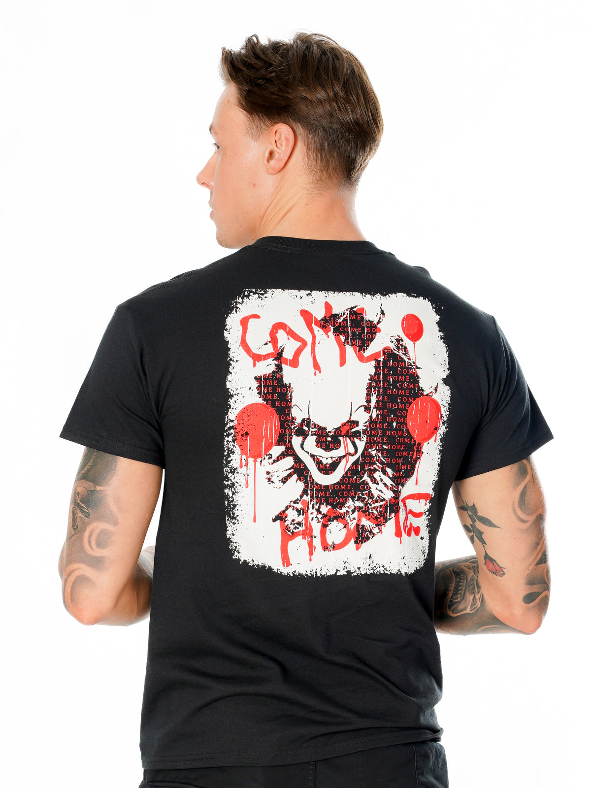 Rubies Pennywise It Comes Home Graffti Reverse Tshirt T-Shirts für Unisex
