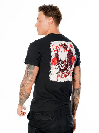 Rubies Pennywise It Comes Home Graffti Reverse Tshirt T-Shirts für Unisex