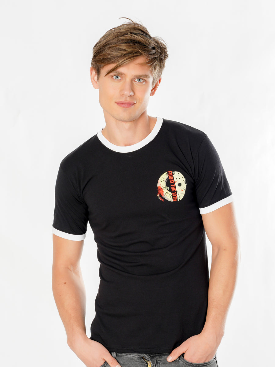 Rubies Friday 13th Friday The 13Th Life Ring Mask Reverse Tshirt T-Shirts für Unisex