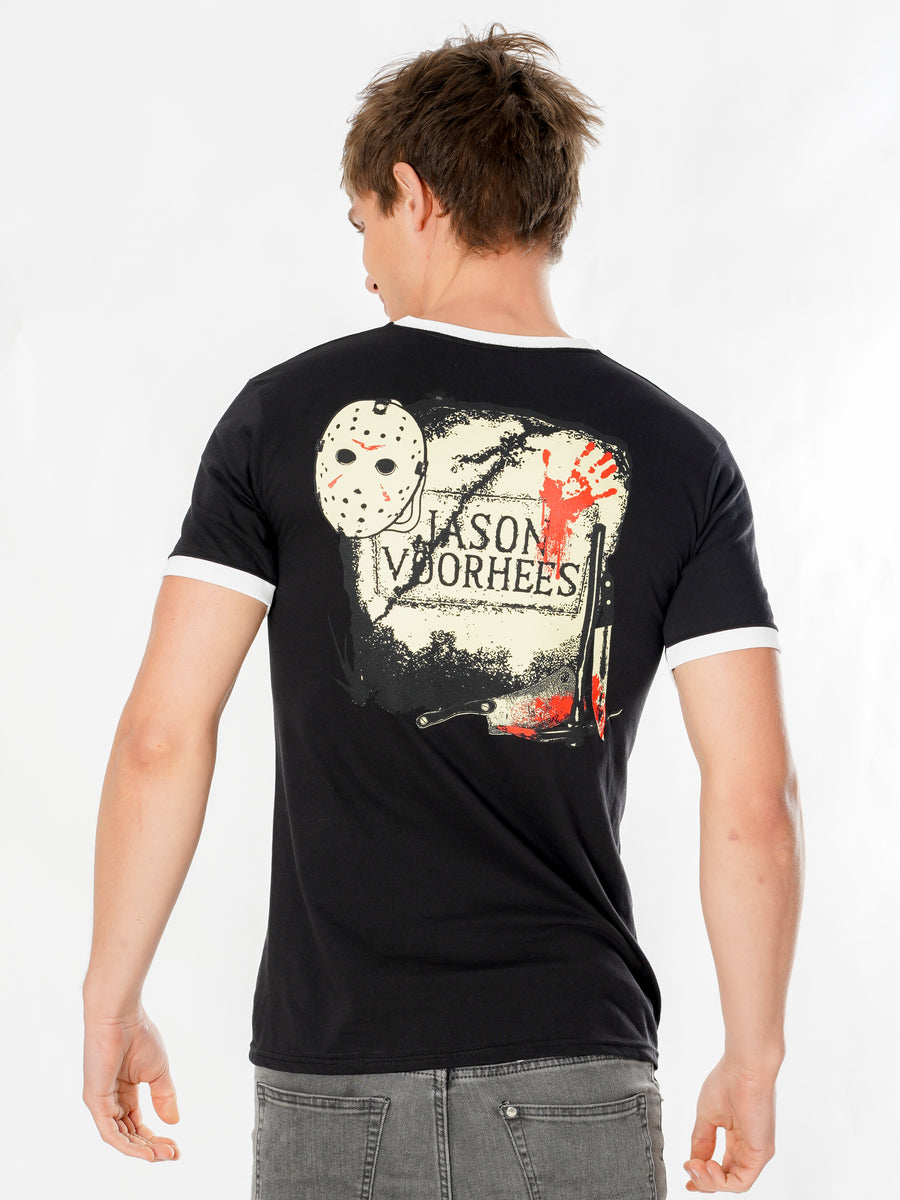 Rubies Friday 13th Friday The 13Th Life Ring Mask Reverse Tshirt T-Shirts für Unisex