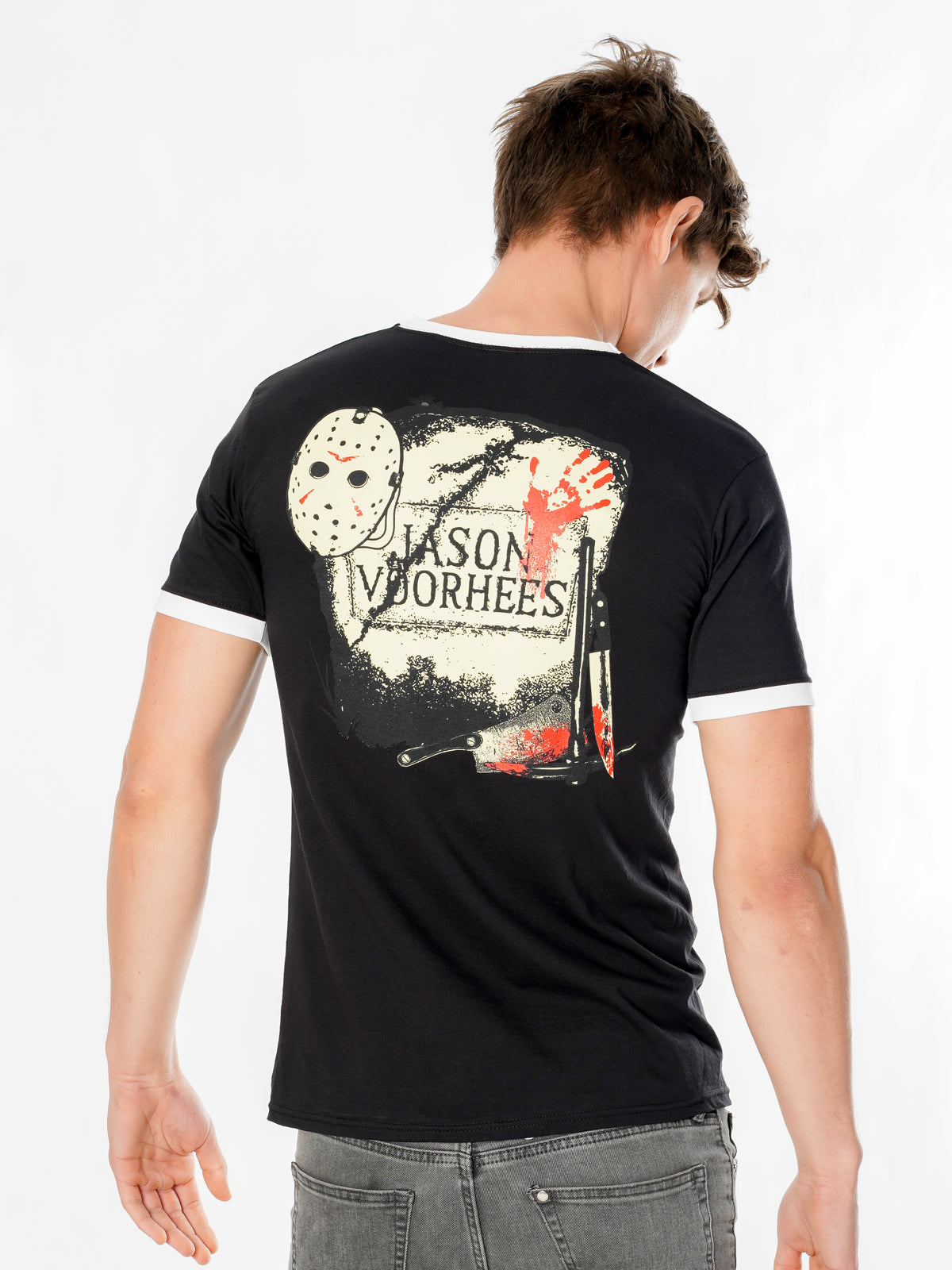 Rubies Friday 13th Friday The 13Th Life Ring Mask Reverse Tshirt T-Shirts für Unisex