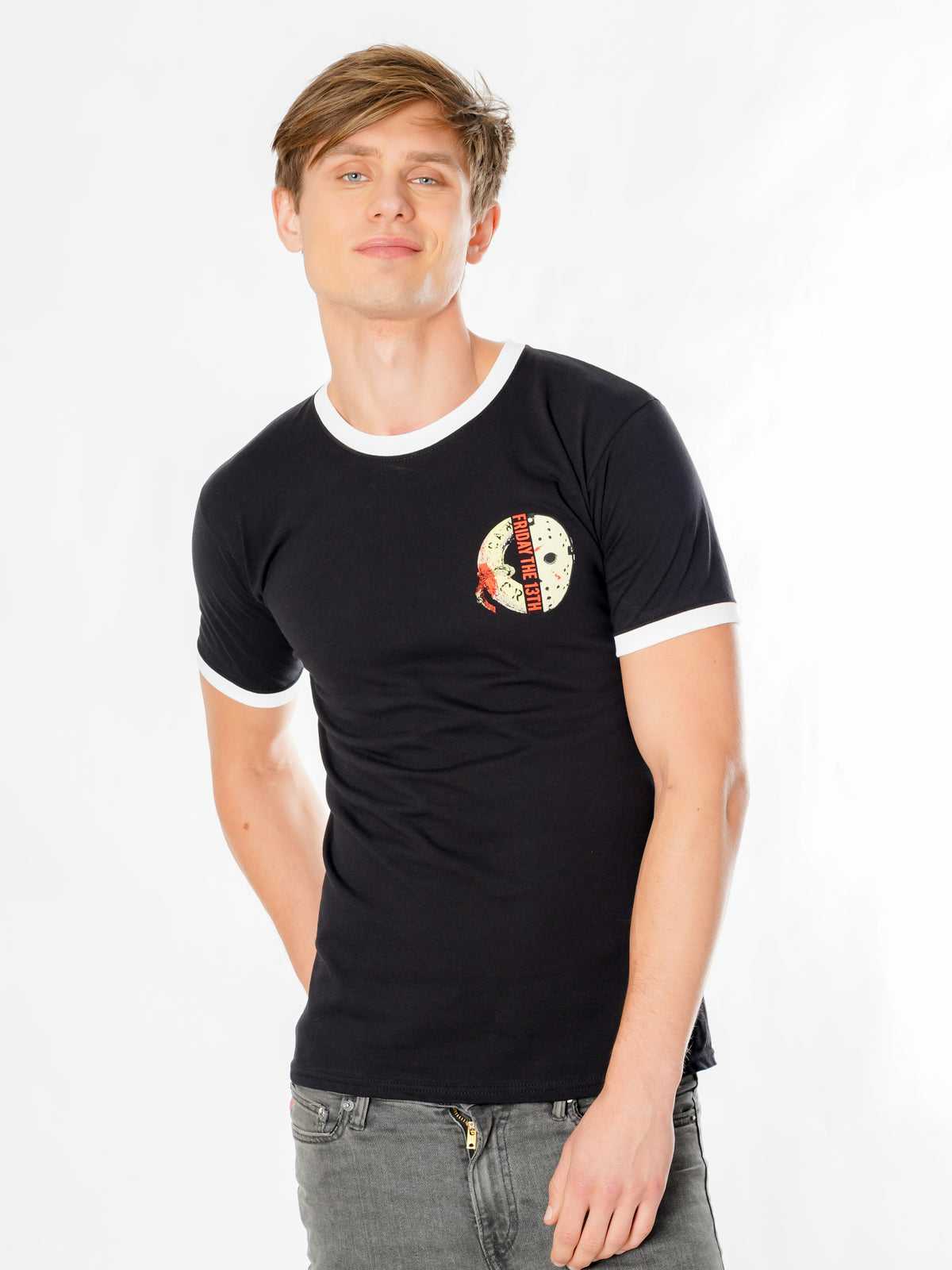 Rubies Friday 13th Friday The 13Th Life Ring Mask Reverse Tshirt T-Shirts für Unisex
