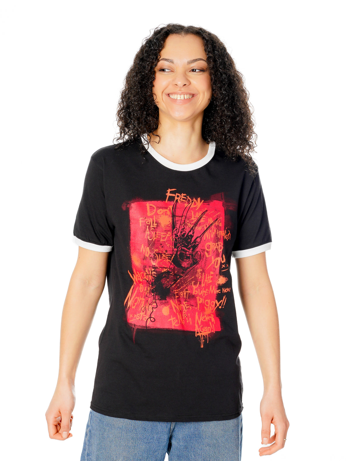 Rubies Freddy-Krueger-T-Shirt mit Krallenmotiv aus Nightmare on Elm Street – Verpackung