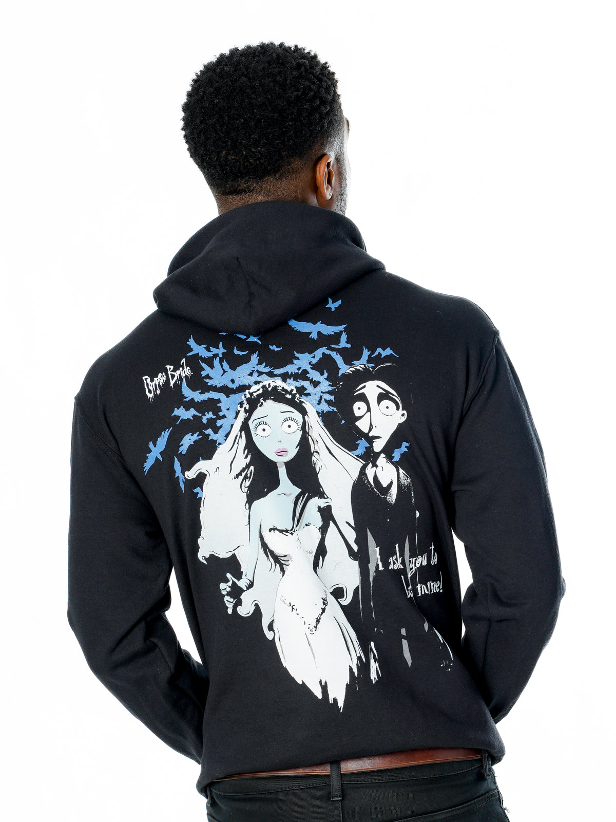 Rubies Corpse Bride Hoodie With This Ring Reverse für Erwachsene – Produktansicht