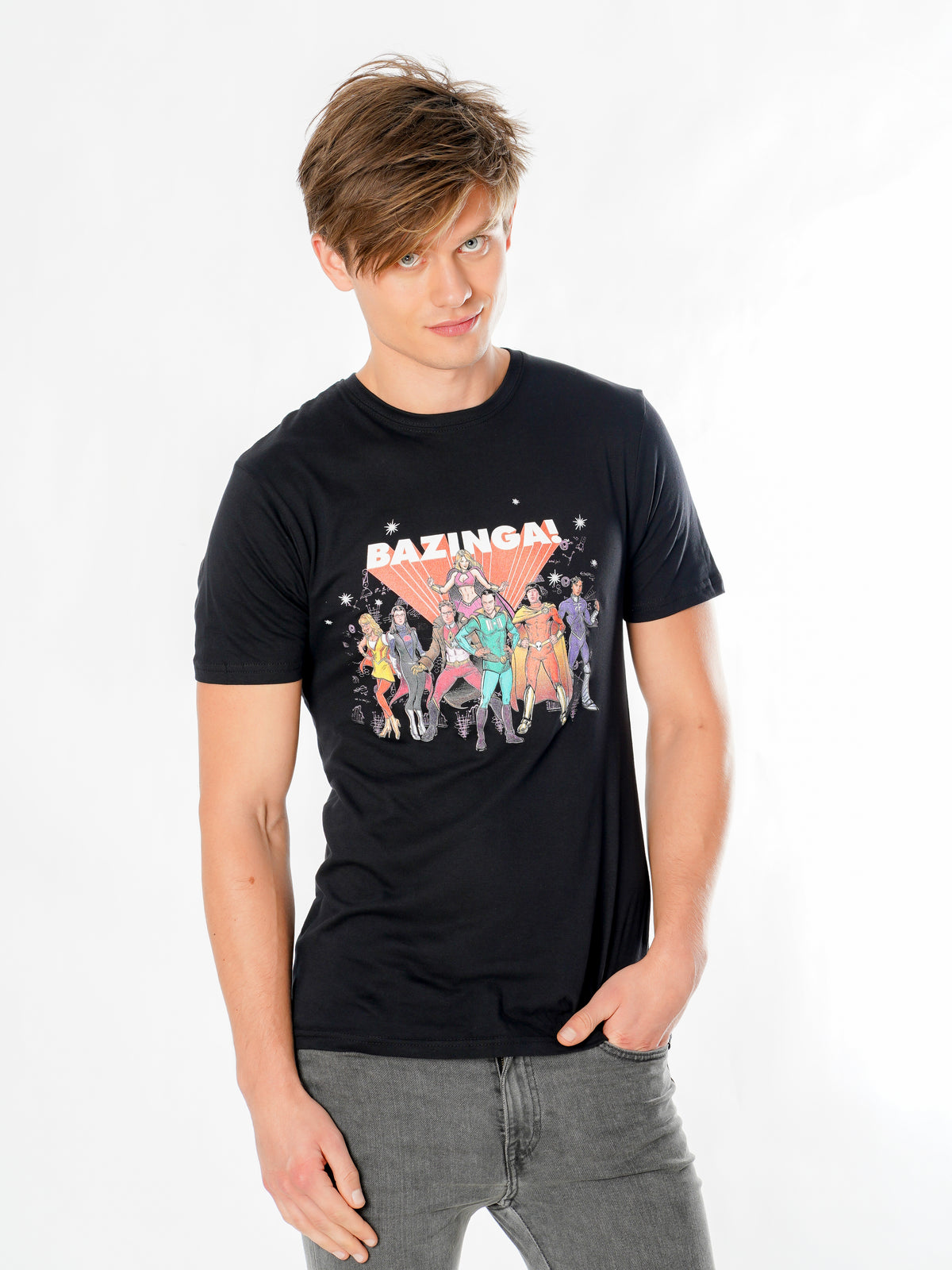 Rubies Big Bang Theory Superheroes T-shirt T-Shirts für Unisex
