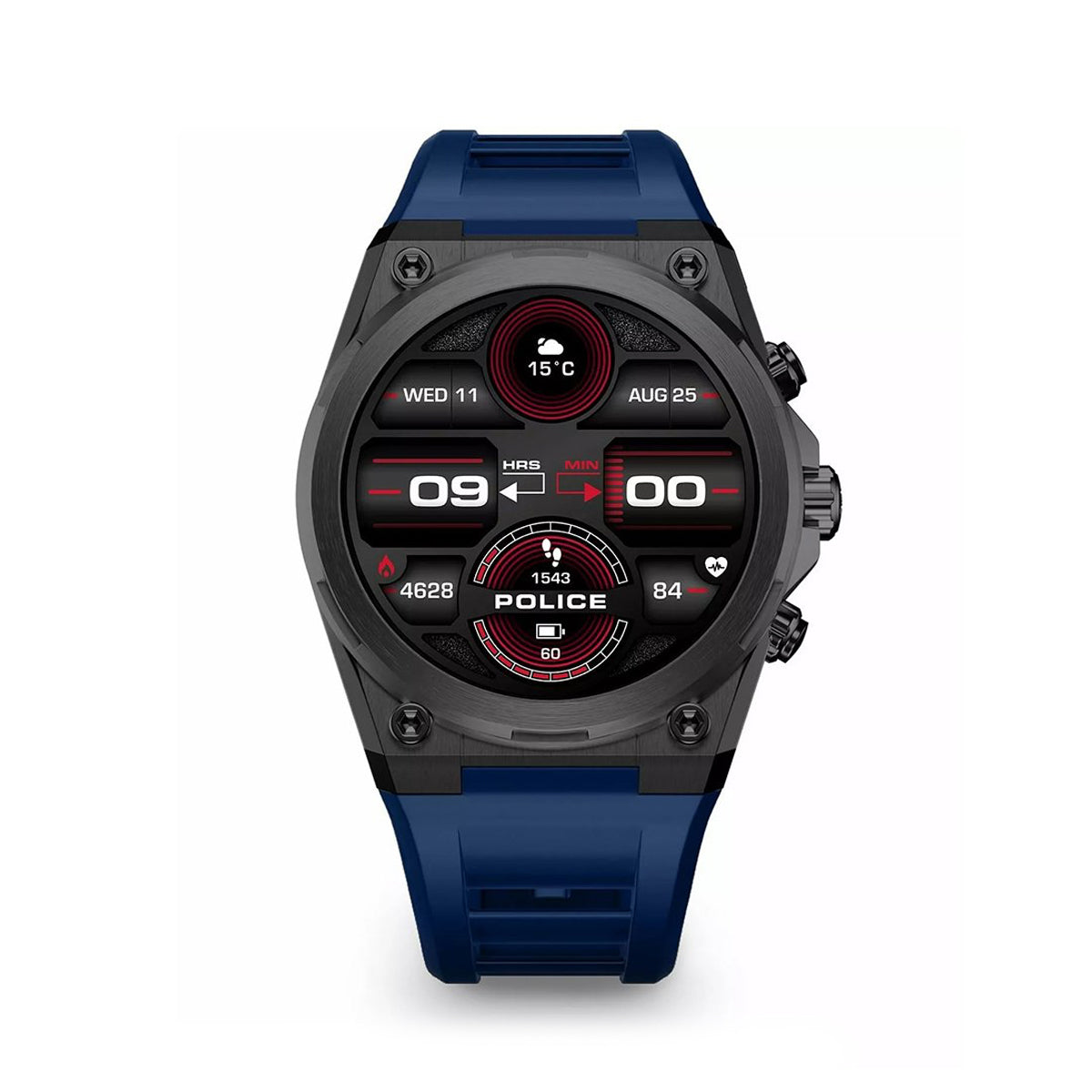 POLICE Smartwatch PEIUN00003X1 – Seitenansicht