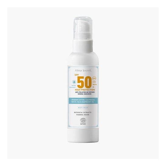 Alma Secret High Protection Crema Corporal Spf50 100 ml