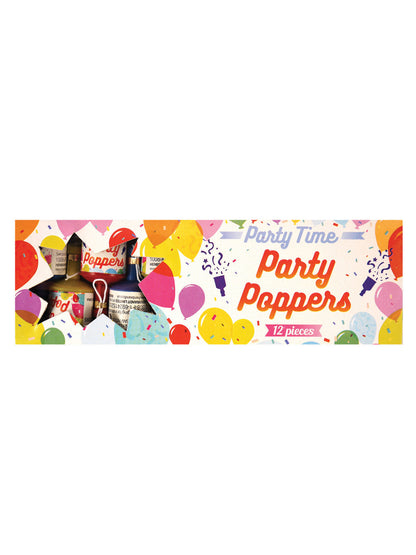 Rubies Generic PartyPoppers.Champ (min 12 boxes)