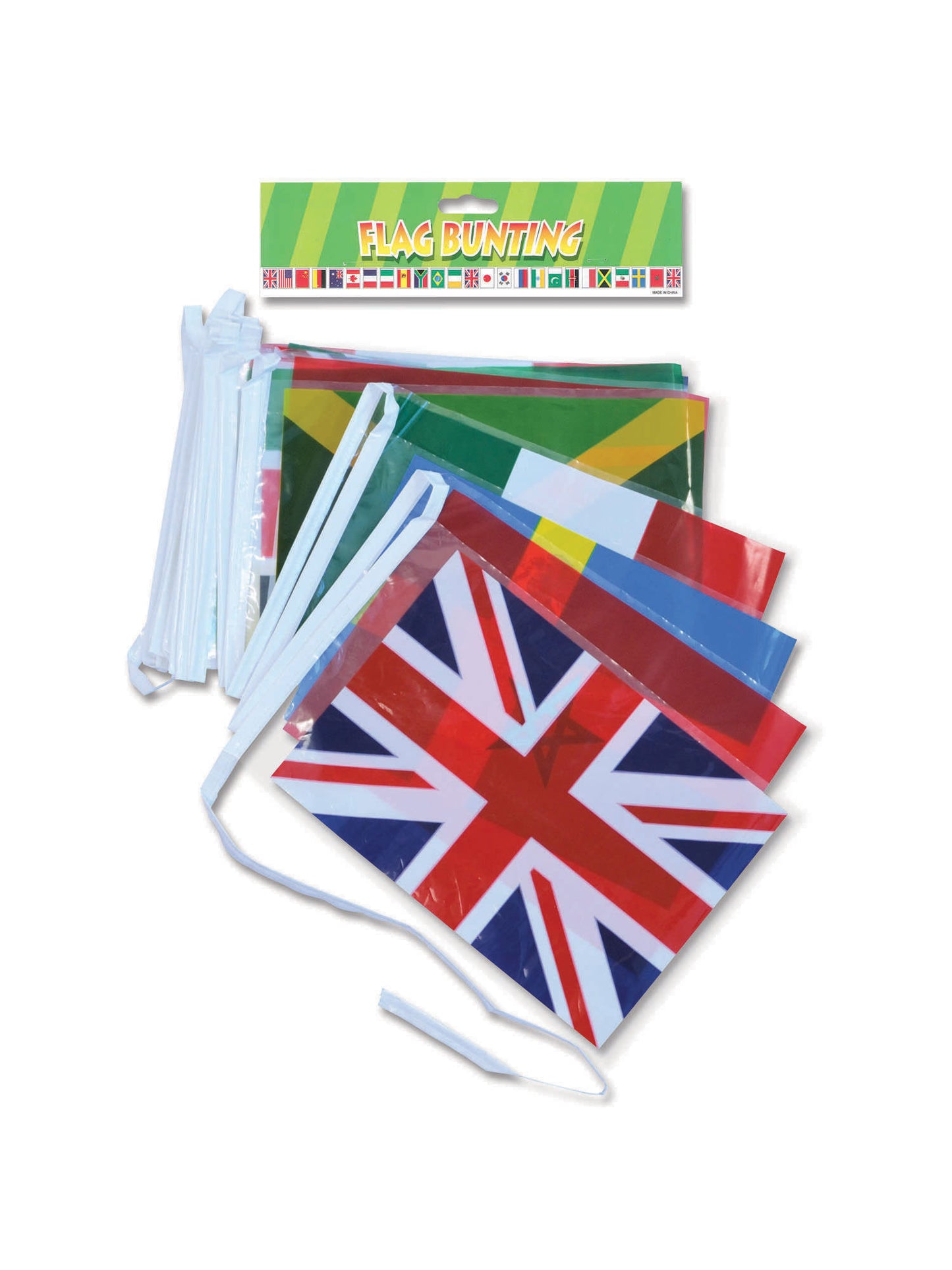 Rubies Rubies Bunting Multi Nation 7M 25 Flags Flags and Banners