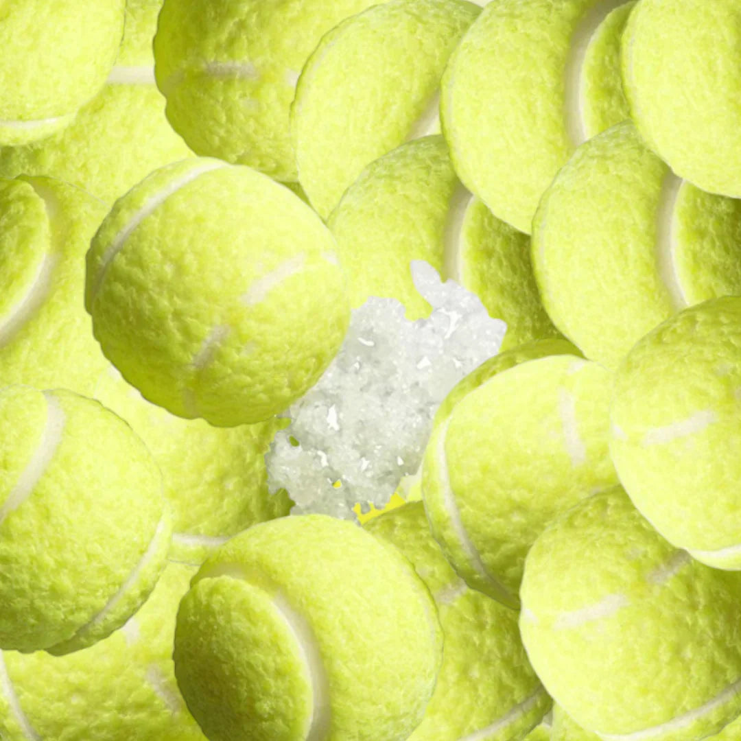 Fini Tennis Bubble Gum 1 Kg – Tennisballförmige Kaugummis – Seitenansicht