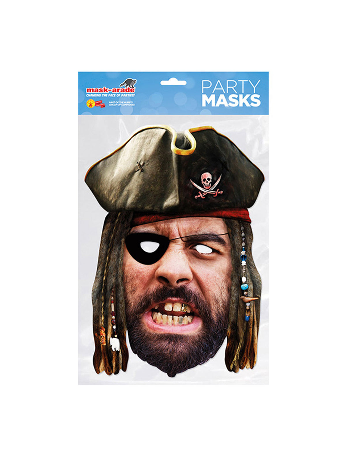 Rubies Pirate Historical Mask Maske