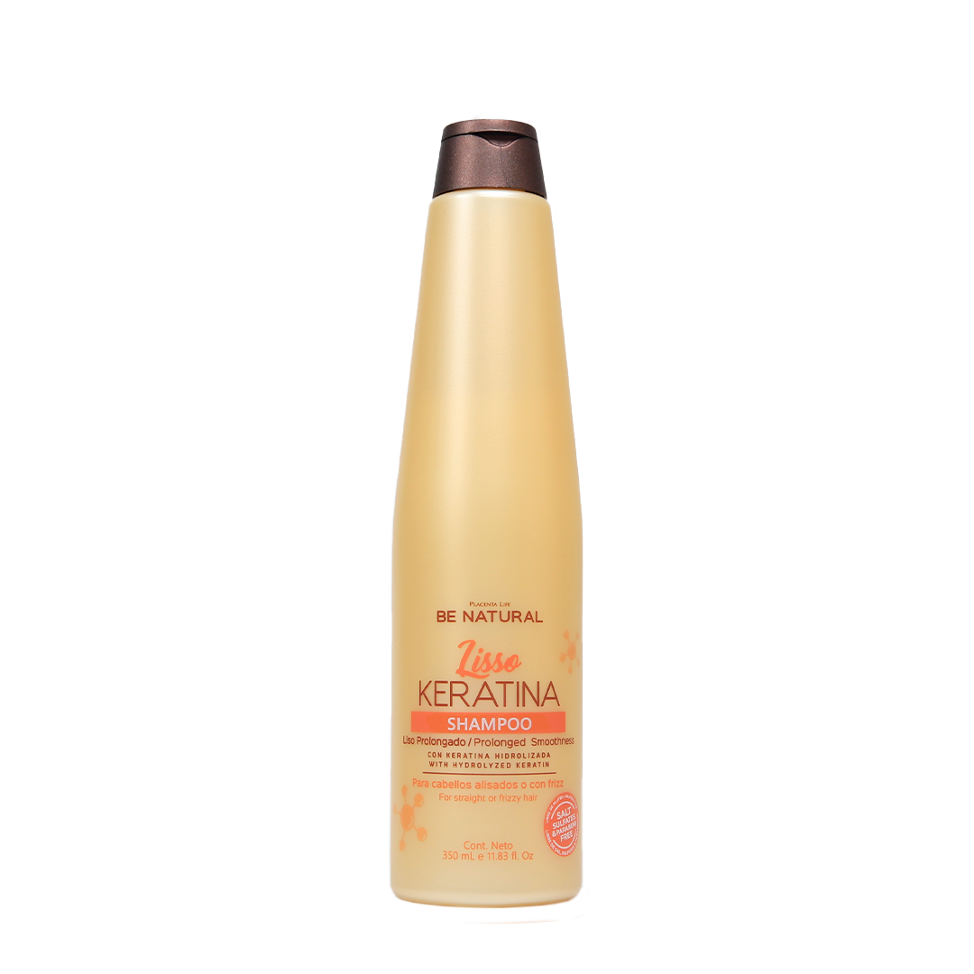BE NATURAL BE NATURAL Lisso Keratina Shampoo 350 ml Kosmetik