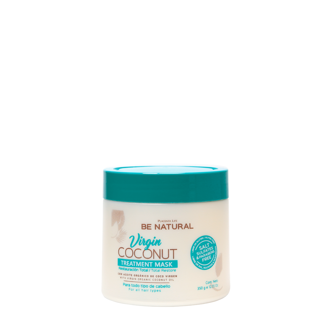 BE NATURAL BE NATURAL Virgin Coconut Mascarilla 350 ml Haarmaske Kokosöl Kosmetik