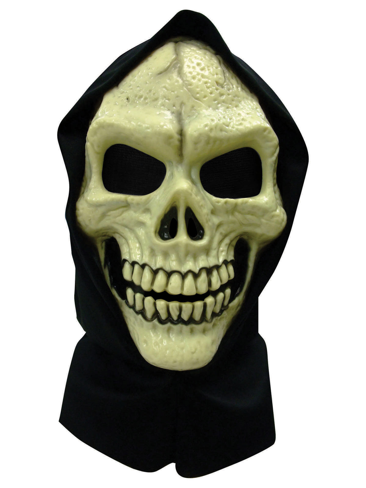 Rubies Skull Mask Pp + Hood Plastic and Card Masks
