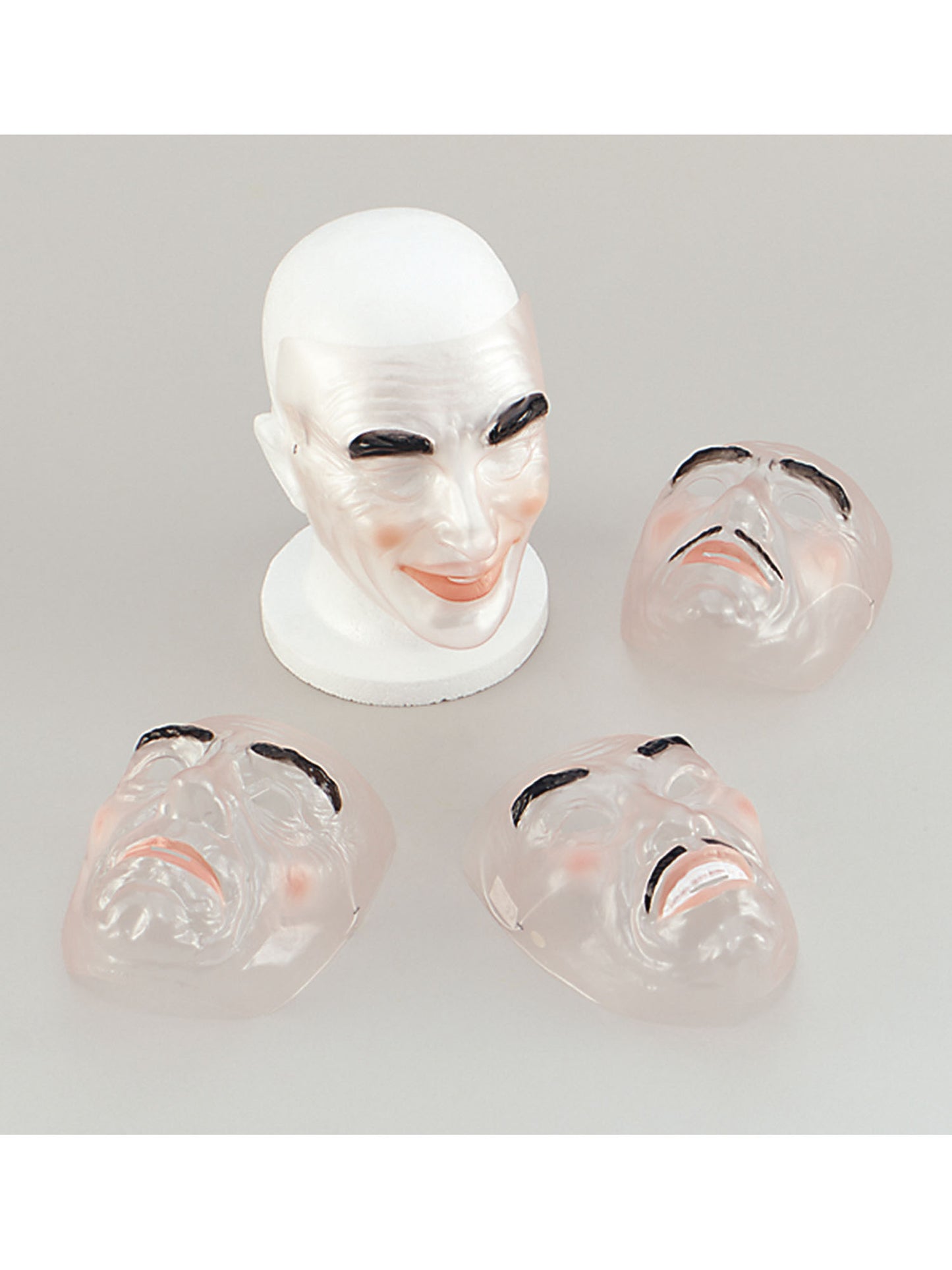 Rubies Rubies Transparent Mask Plastic and Card Masks