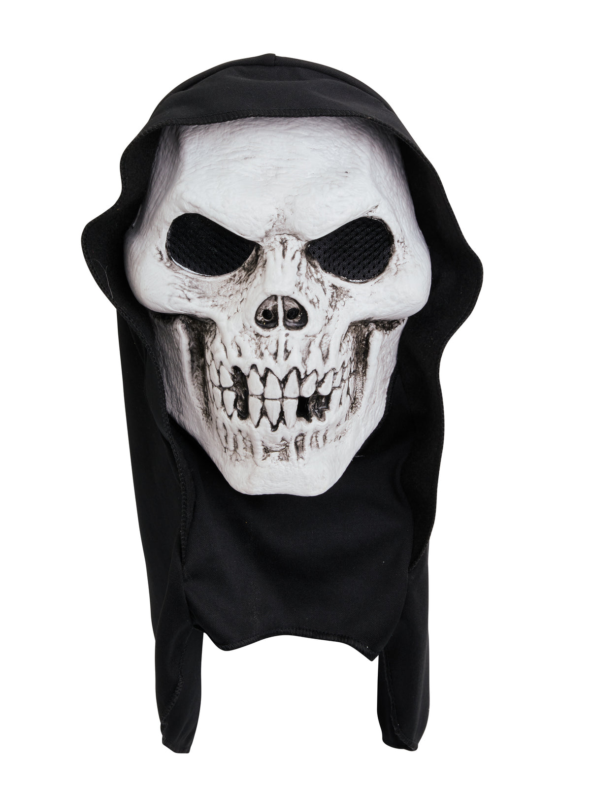 Rubies Generic Skull Hooded Terror Mask Plastic and Card Masks für Unisex
