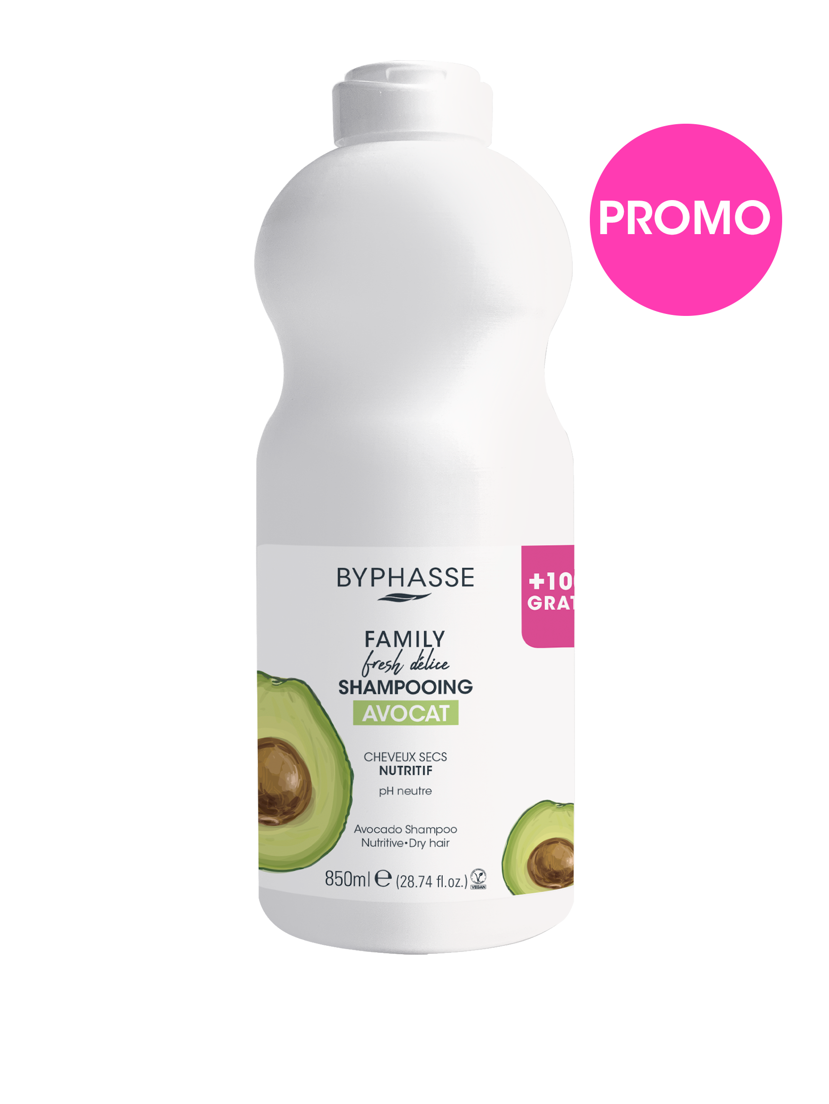BYPHASSE BYPHASSE Family Fresh Delice Shampoo für trockenes Haar 750 ml Kosmetik