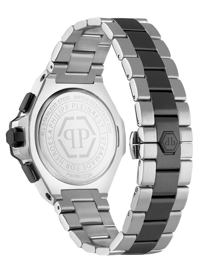 Philipp Plein Hyper $Port Uhr – Schwarz – Seitenansicht