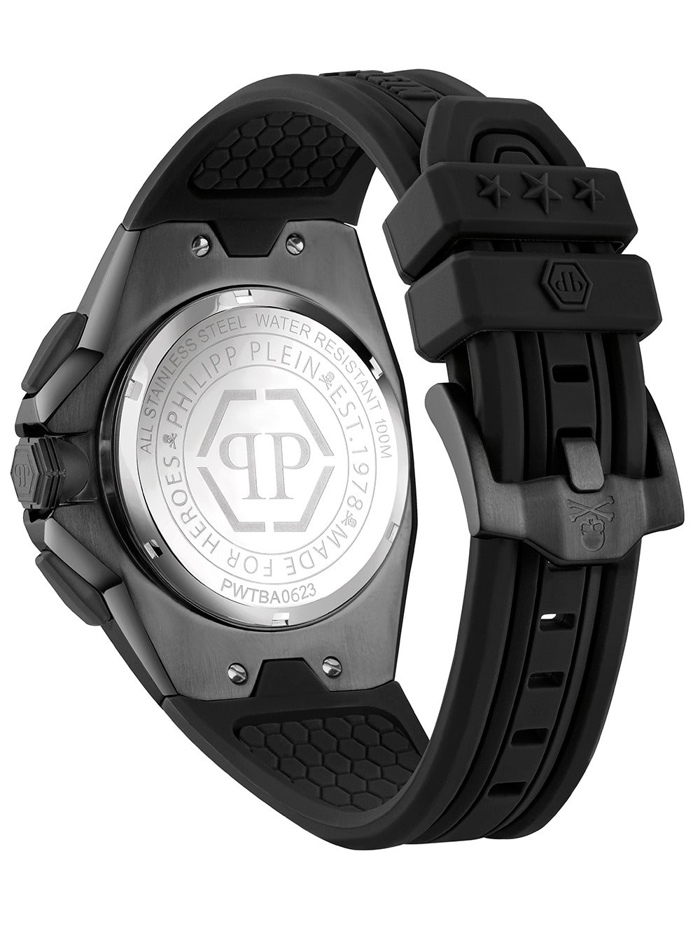 PHILIPP PLEIN Uhr PWTBA0623 – Seitenansicht