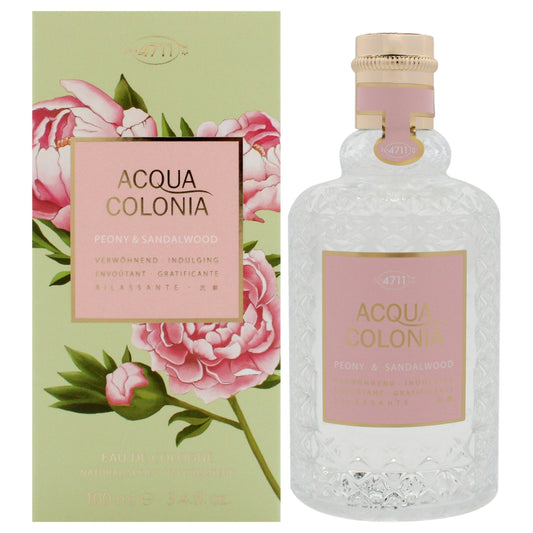 4711 4711 Acqua Peony y Sandalwood Eau de Cologne Natural Spray 100 ml Kosmetik