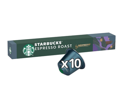 Starbucks Kaffekapseln Espresso Roast 10er Pack für Nespresso Intensität 11
