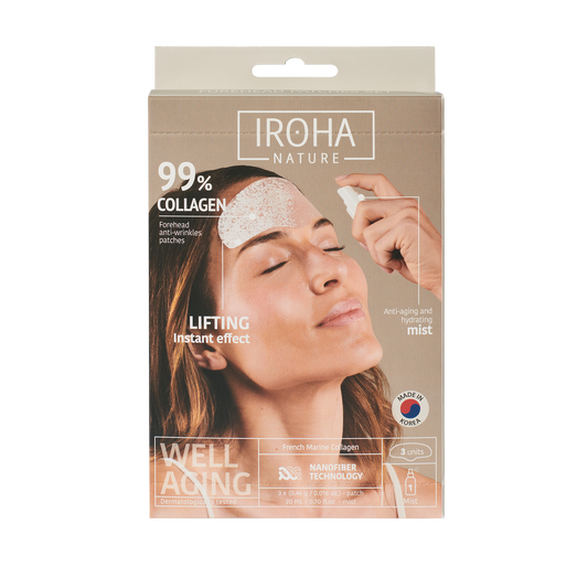 IROHA NATURE Iroha Nature 99 Colágeno Parches Para Frente 3 U Kosmetik