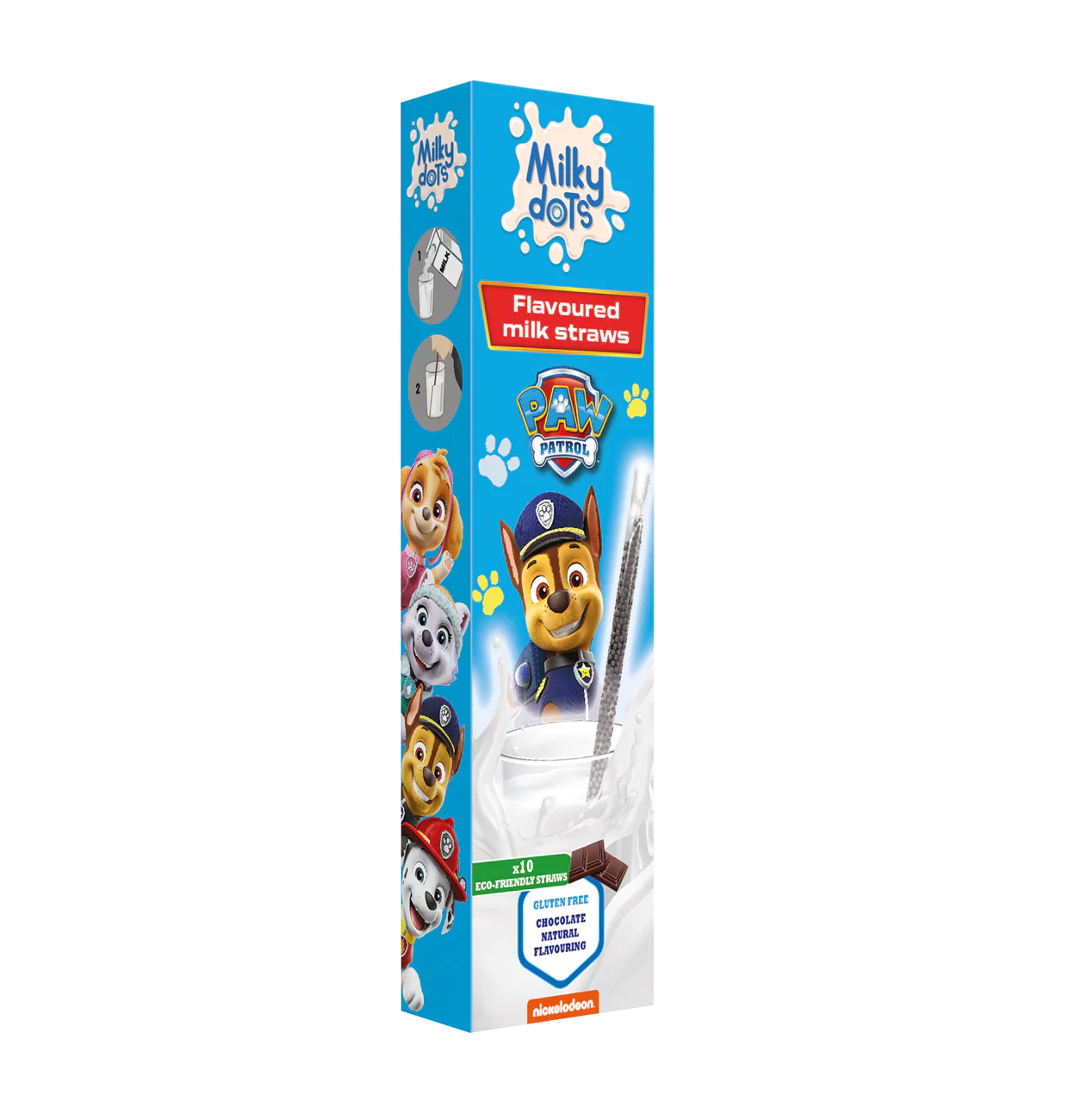 Paw Patrol Trinkhalme Kakao 60g 10 Stück